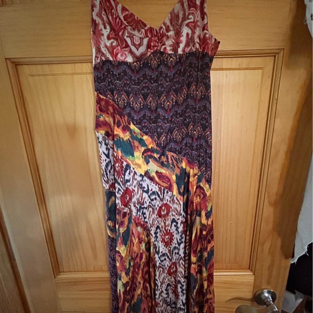 Free People Patterned Maxi Dress
